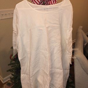 Bryn walker tunic/dress XL white